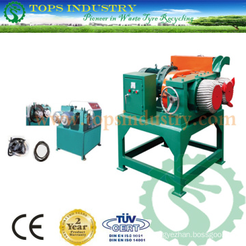 Used Tire Recycling Machine / Plant / Waste / Scrap Tire Bead Wire Ring Separator / Debeader / Waste Tire Debeader Used Tire Recycling Machine / Plant